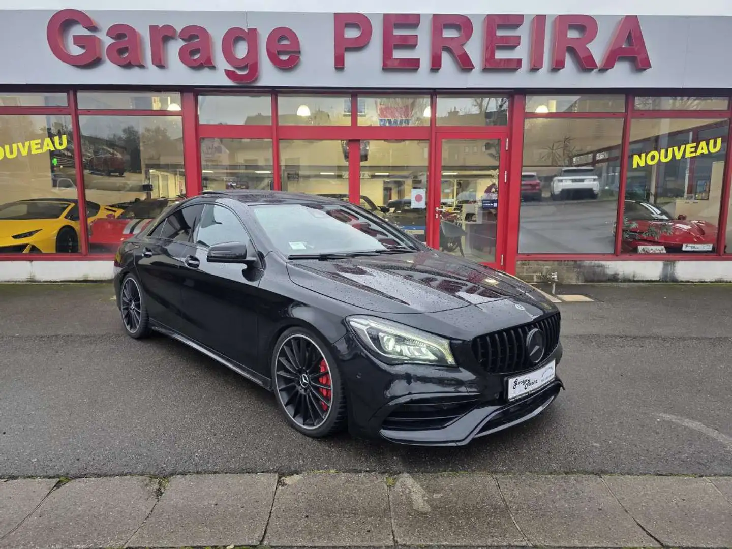 Mercedes-Benz CLA 45 AMG 4MATIC FACELIFT PERFORMANCE SITZE HARMAN KARDON PA Noir - 1