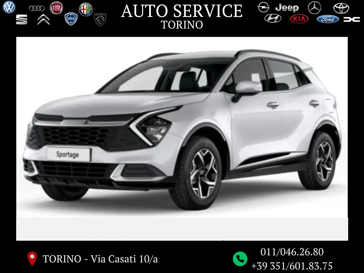 Kia Sportage 1.6 tgdi mhev 160CV Business dct PRONTA CONSEGNA Verde - 1