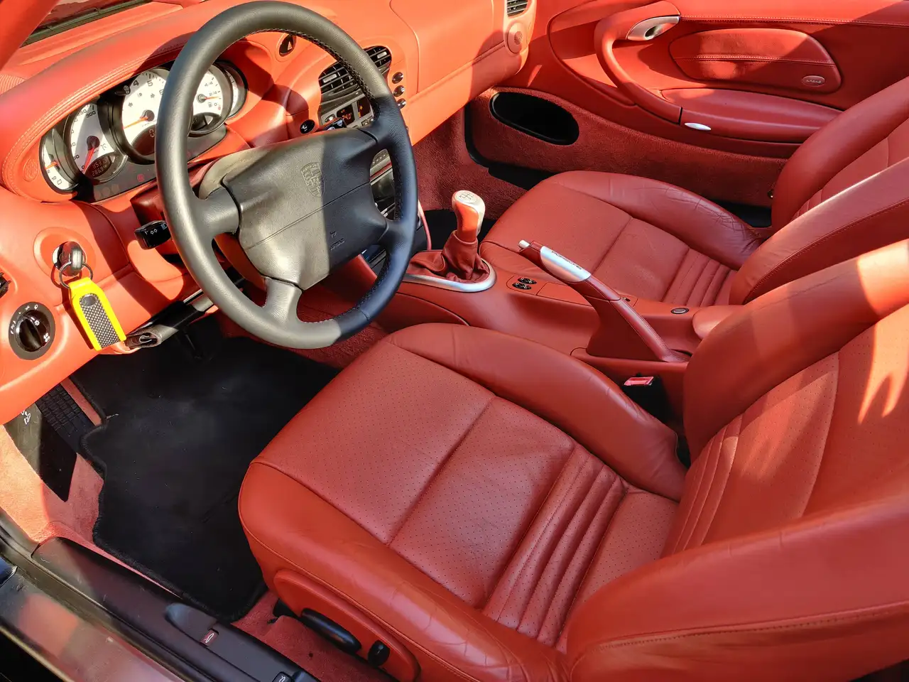 Porsche 911 Carrera 2 996 Cabrio service book originale, foto 3