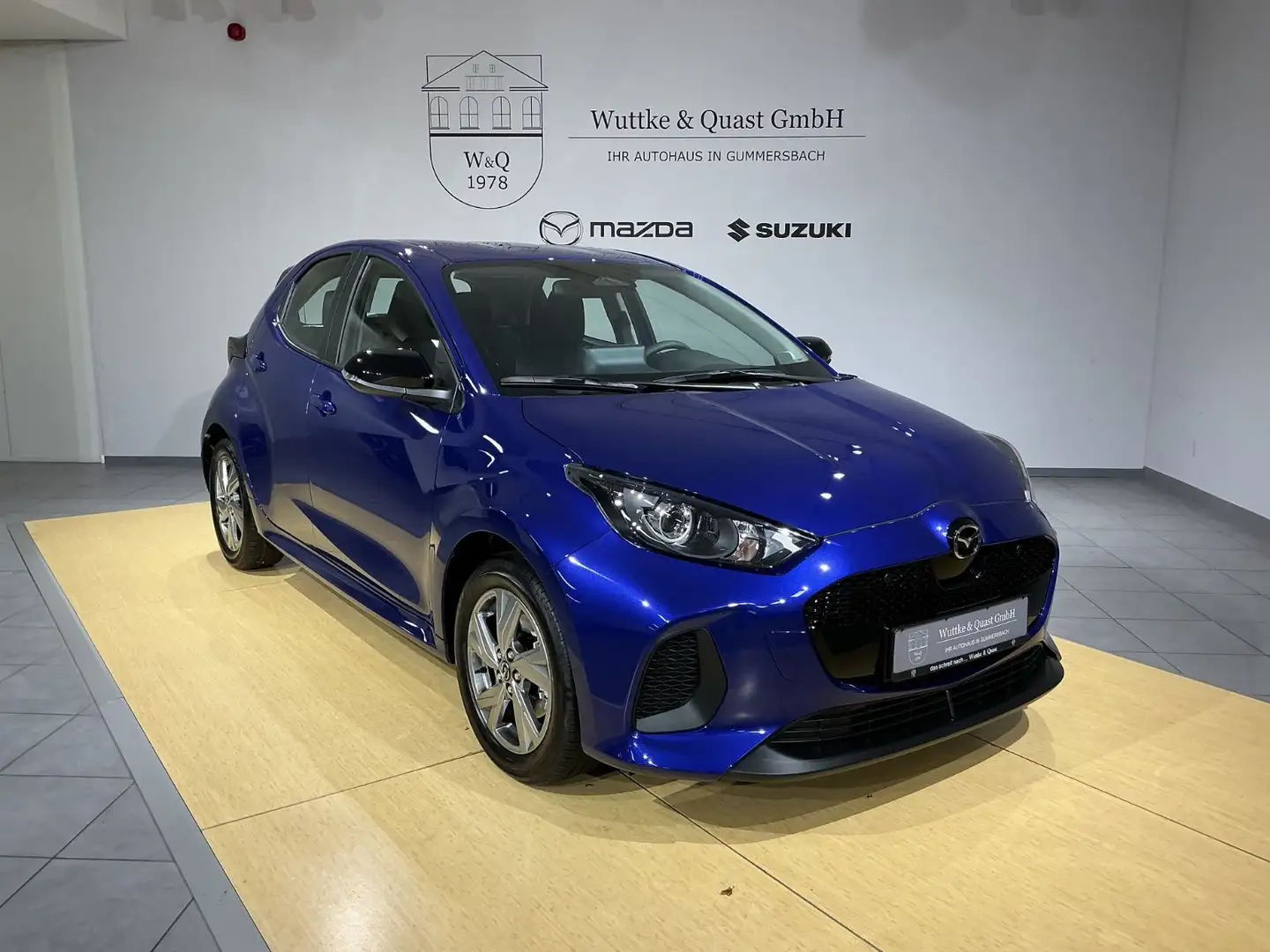 Mazda 2 Hybrid*ACC*SHZ*LHZ*CarPlay*Kamera* Синій - 1