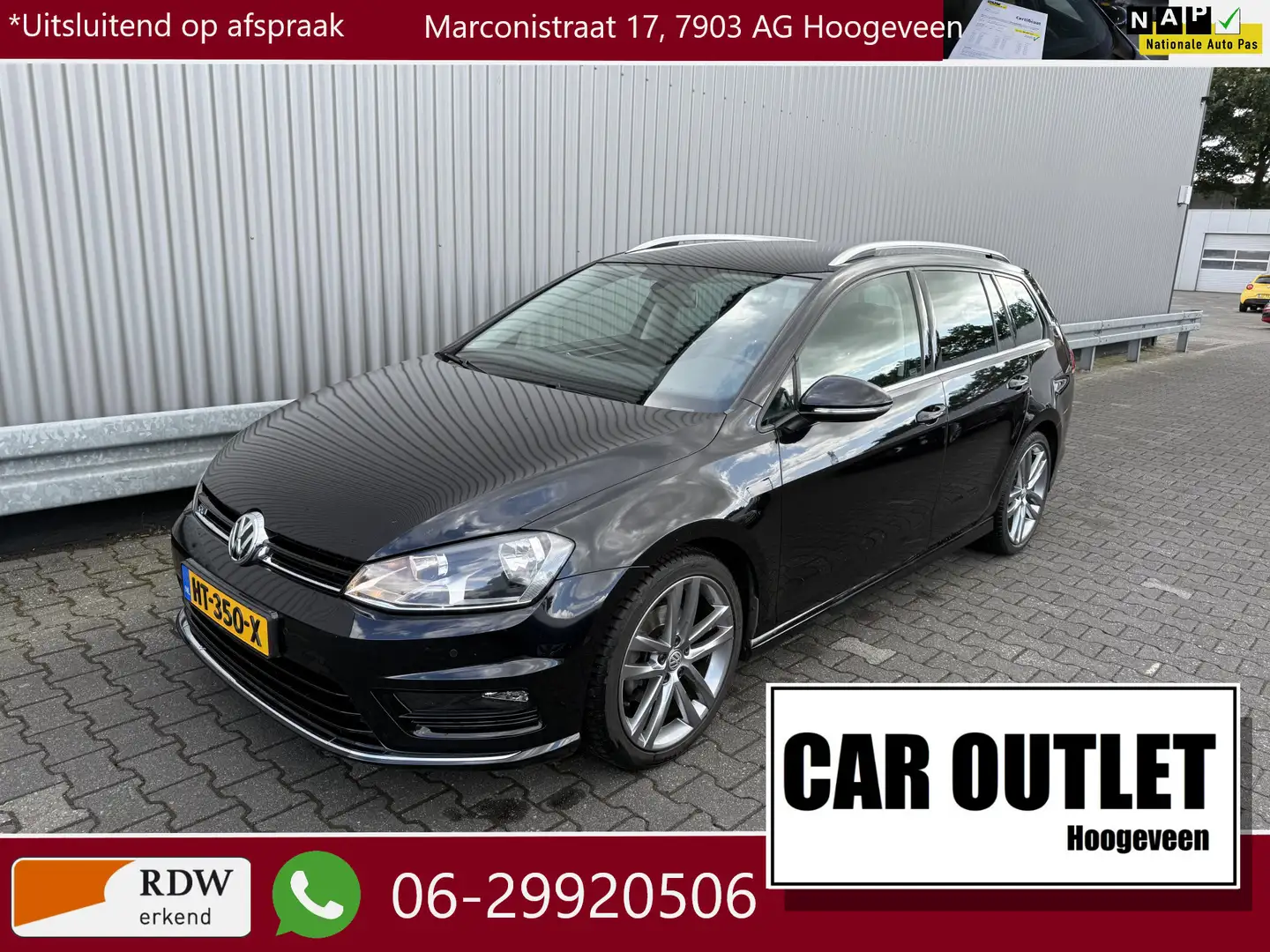 Volkswagen Golf Variant 1.2 TSI Business Edition Connected R 140Dkm.NAP, L Zwart - 1