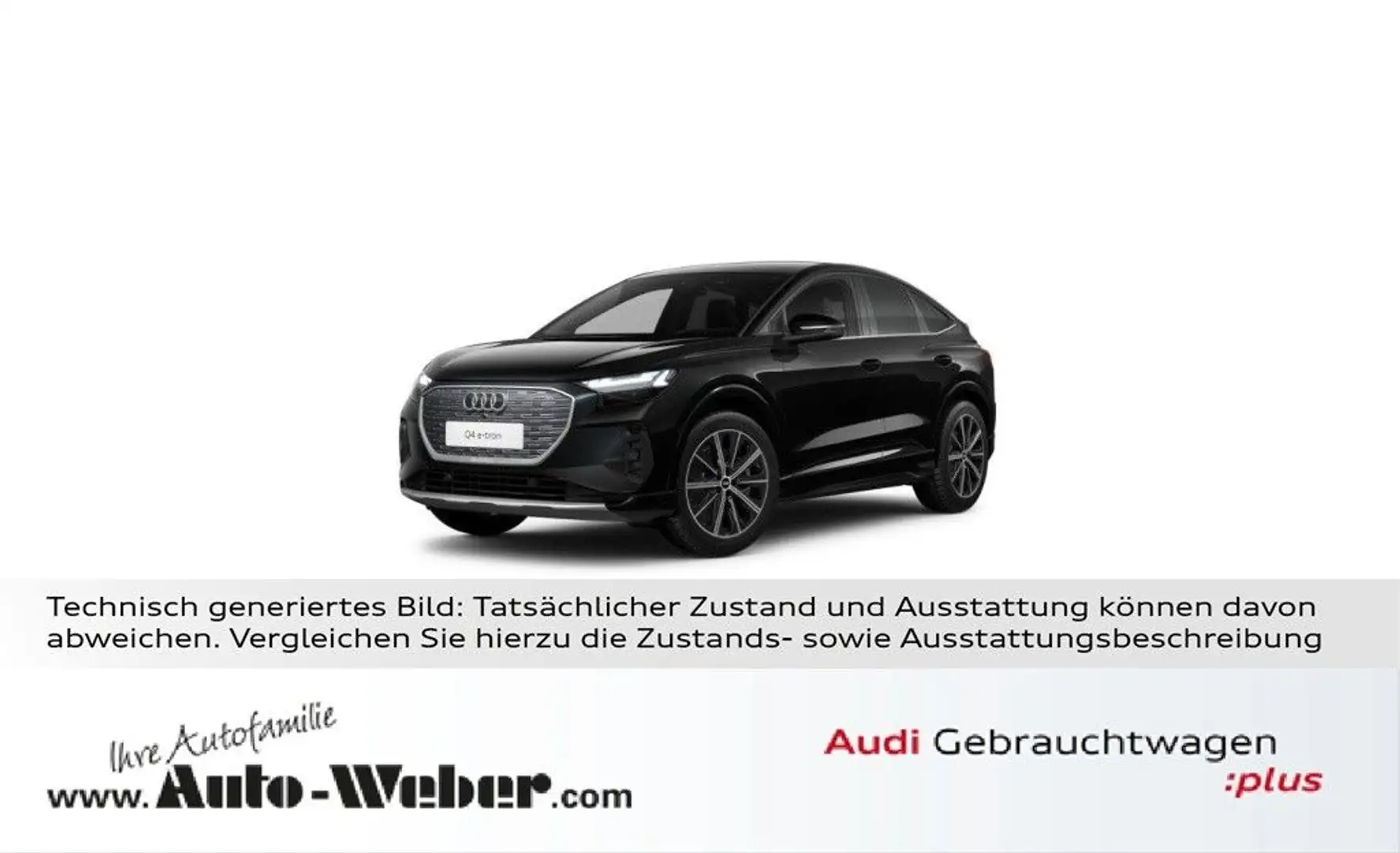 Audi Q4 e-tron Q4 Sportback e-tron 40 AHK KAMERA HuD PRIVACY 20 Schwarz - 2