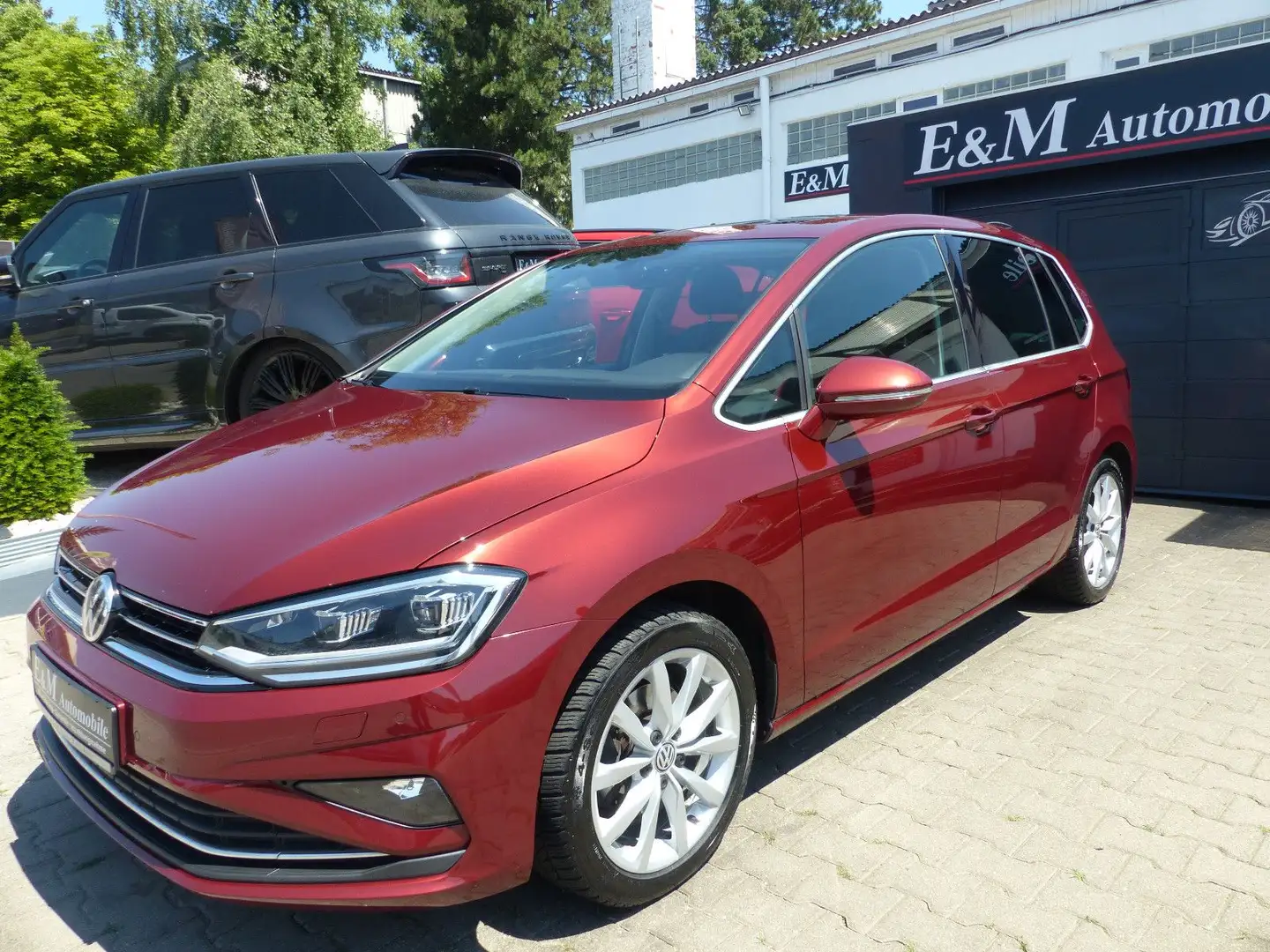 Volkswagen Golf Sportsvan VII Highline Automatik*PANO*ACC* Rojo - 1