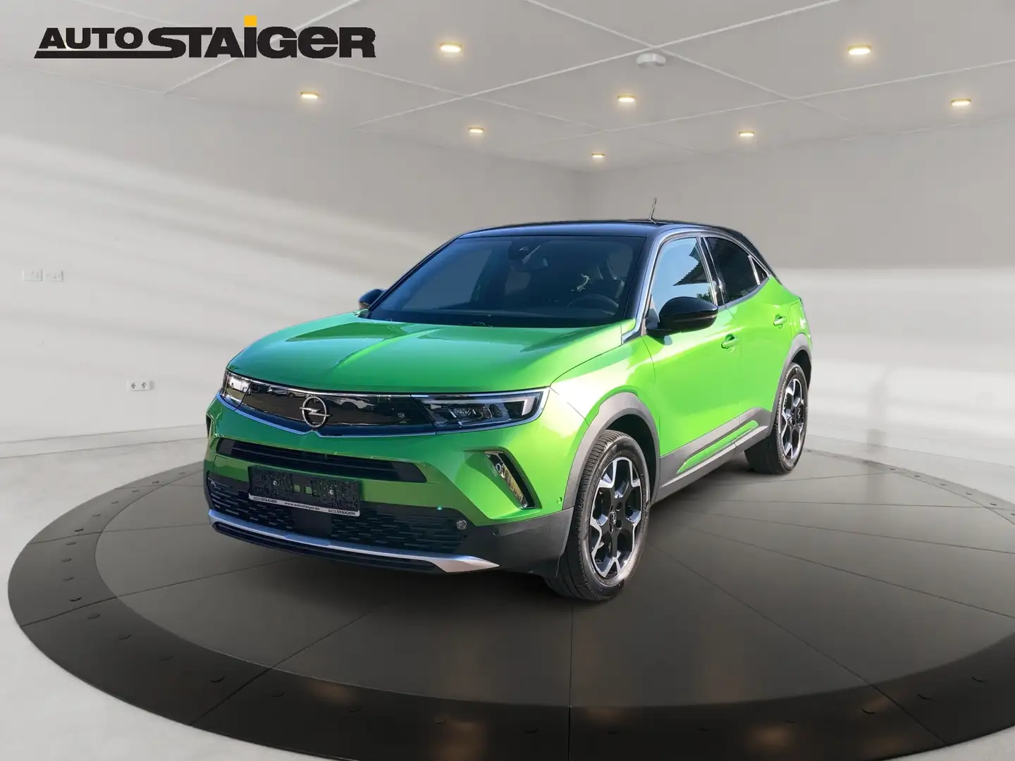 Opel Mokka 1.2 Turbo Ultimate Grün - 1