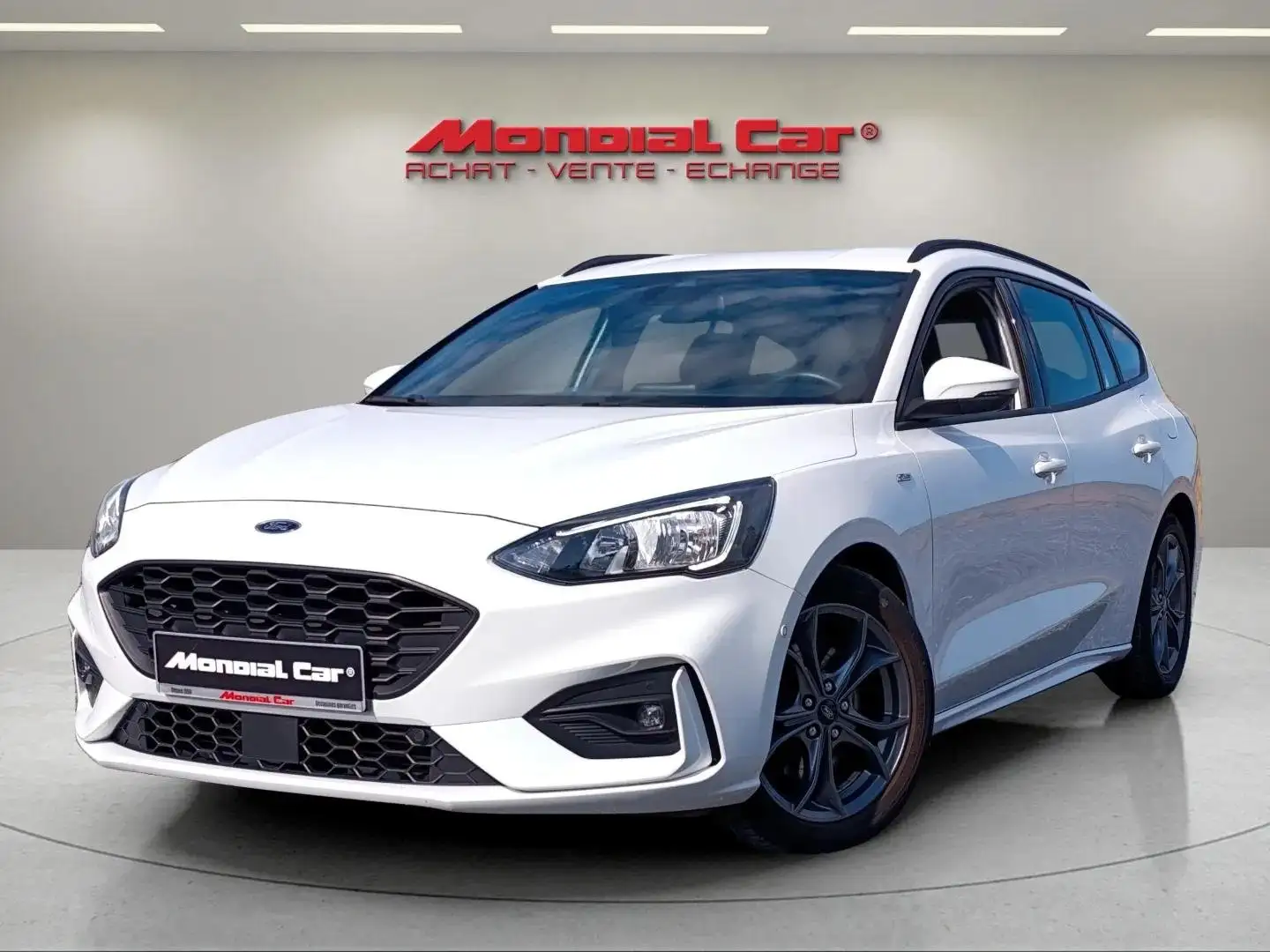 Ford Focus 1.0 EcoBoost ST-Line *Garantie * Clim * GPS * Blanc - 1