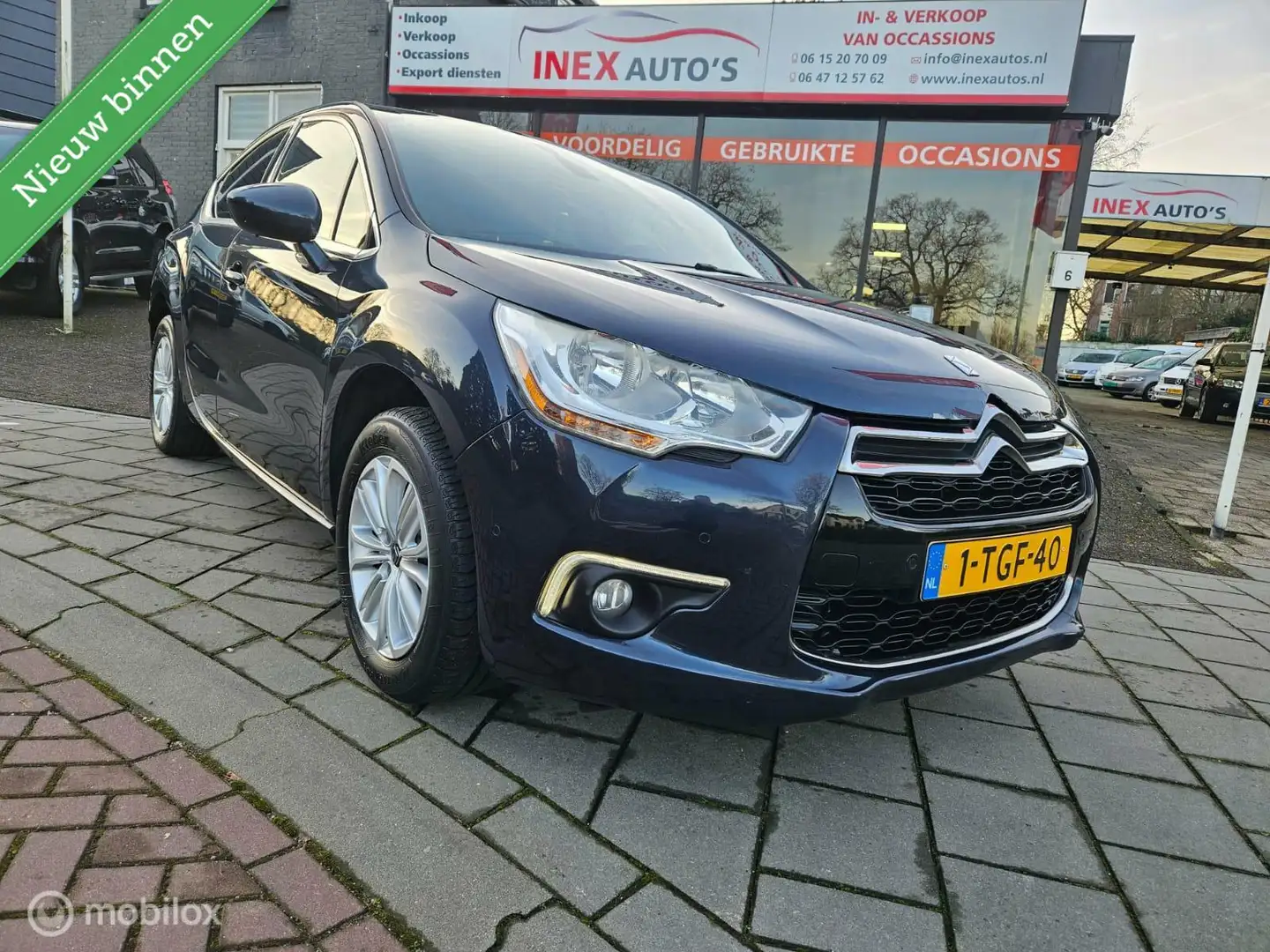 Citroen DS4 1.6 e-HDI Business BTW Auto Modrá - 1