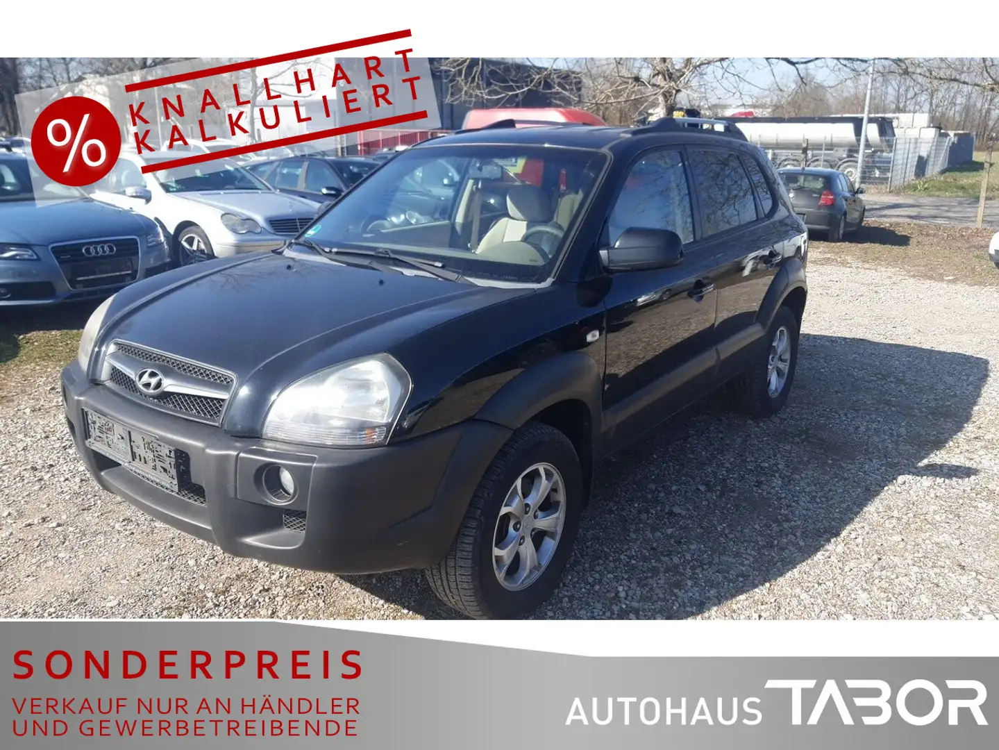 Hyundai TUCSON 2.0  GLS 4WD Klima LM el. FH Schwarz - 2