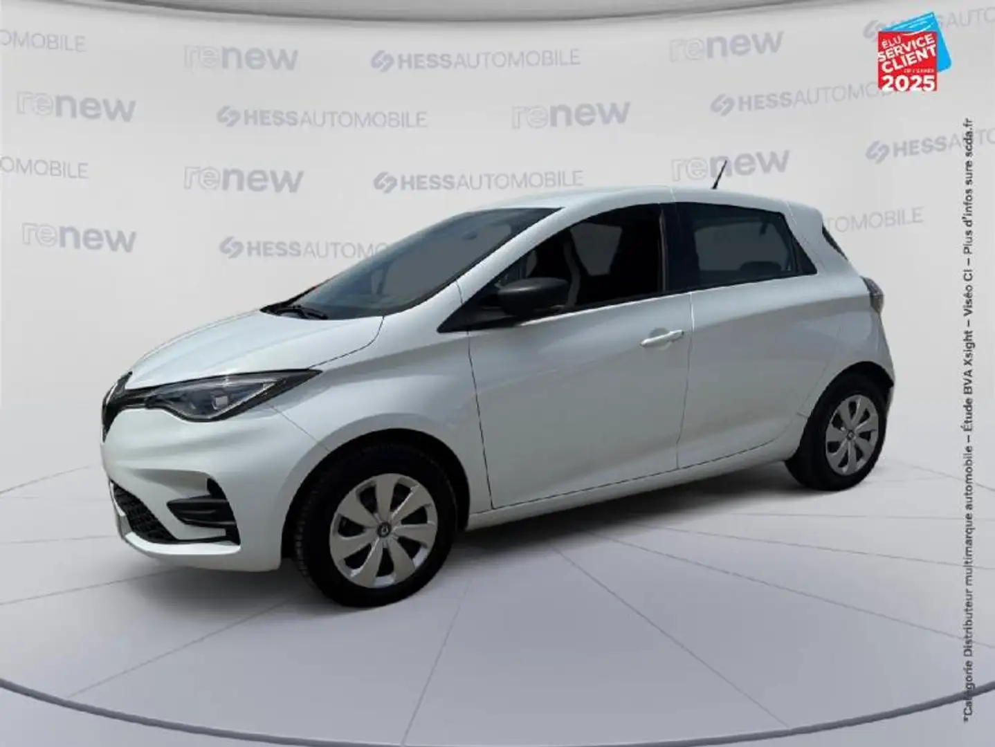 Renault ZOE Life charge normale R110 - 20 Blanc - 1
