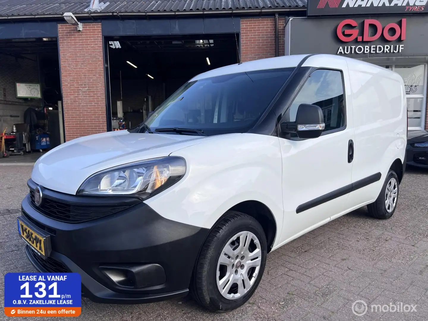Fiat Doblo Cargo 1.3 MJ L1H1 Actual 89500 KM Wit - 1