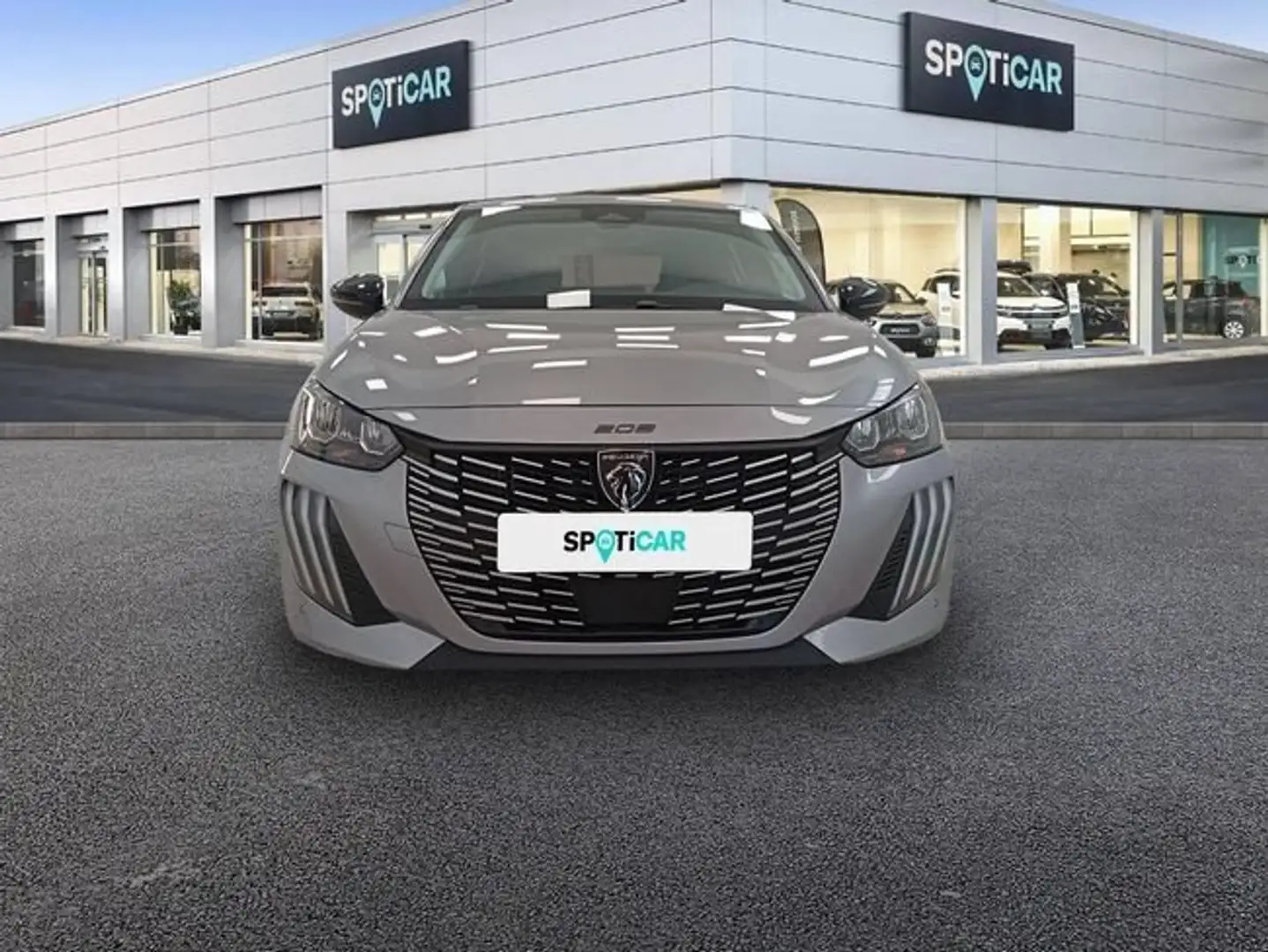 Peugeot 208 HYBRID 145 eDCS6 Allure Gris - 2