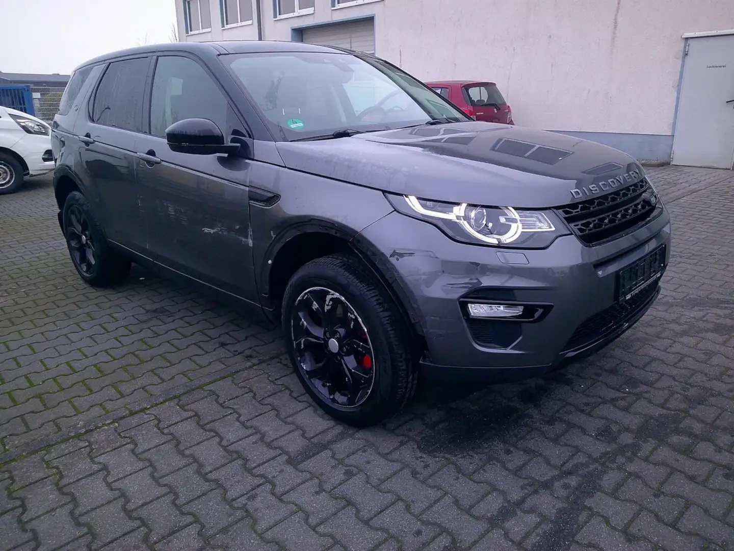 Land Rover Discovery Sport AWD 2.0 Diesel, Automatik, Leder Grau - 2
