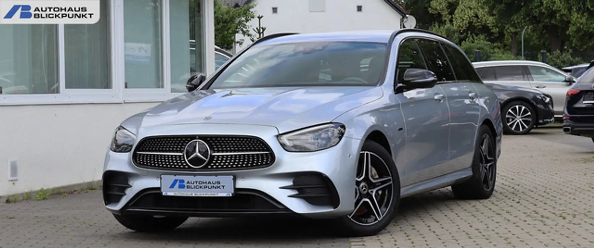 Mercedes-Benz E 300 de T AMG DISTRO+KAM360+HEADUP+WIDESCREEN Argent - 1