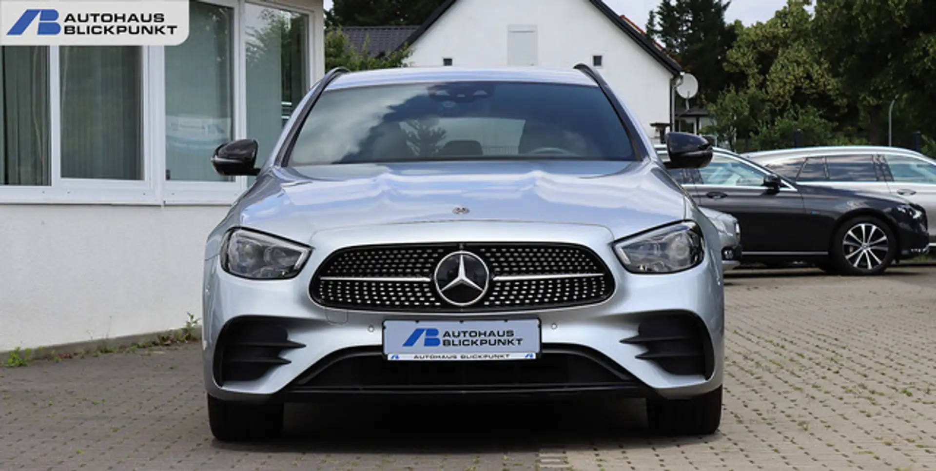 Mercedes-Benz E 300 de T AMG DISTRO+KAM360+HEADUP+WIDESCREEN Argent - 2