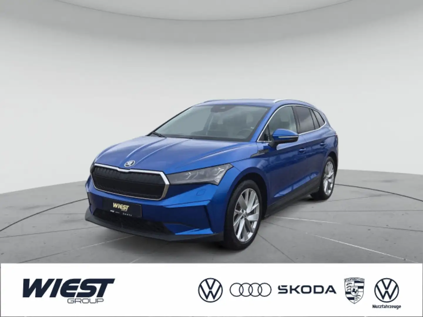 Skoda Enyaq 60 Lodge, WÄRMEPUMPE/ACC/2xPDC/20"/MATRIX/ Blau - 1