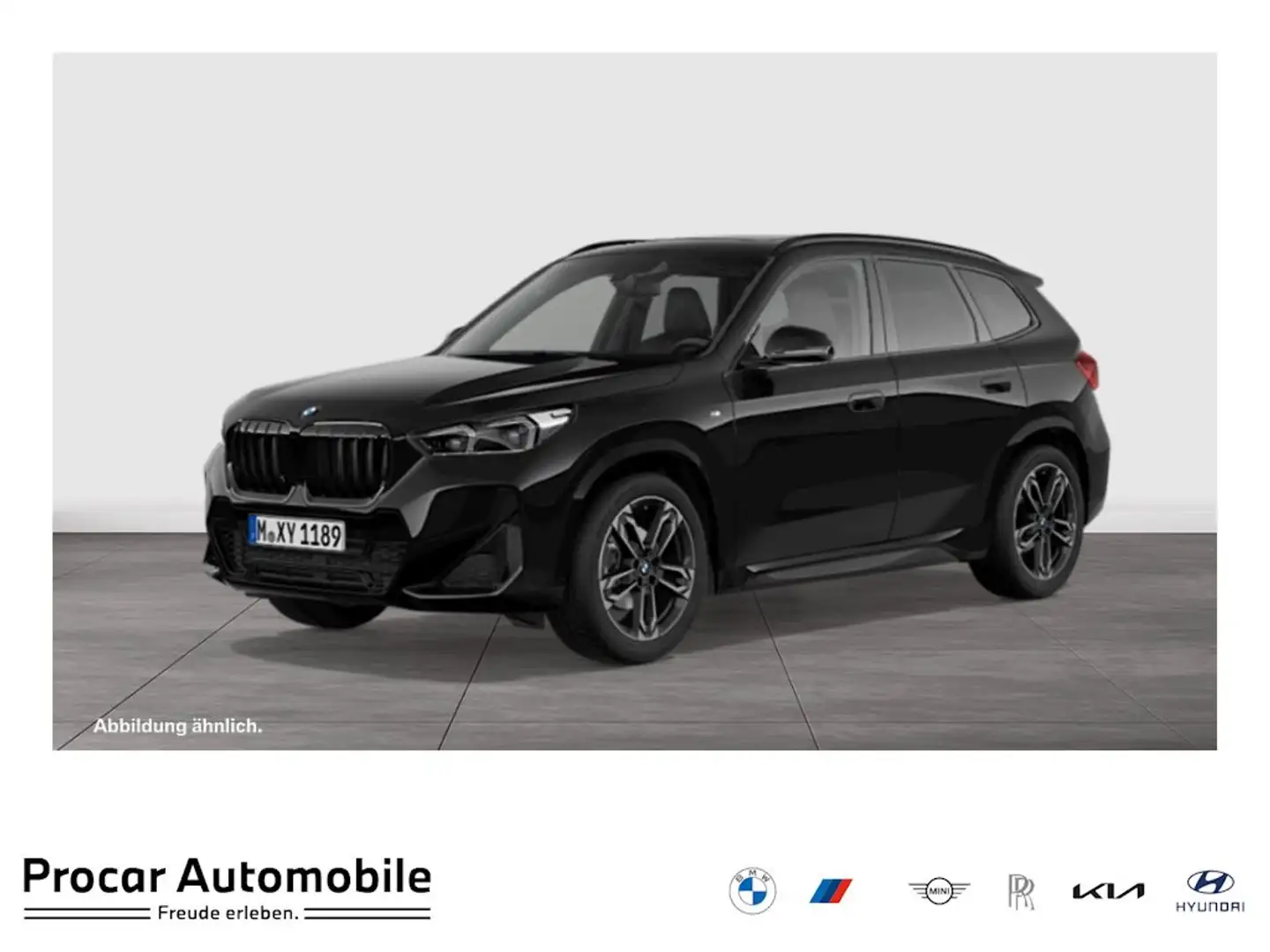 BMW X1 sDrive20i M Sport PANO ACC AHK RFK NAVI LED Schwarz - 1