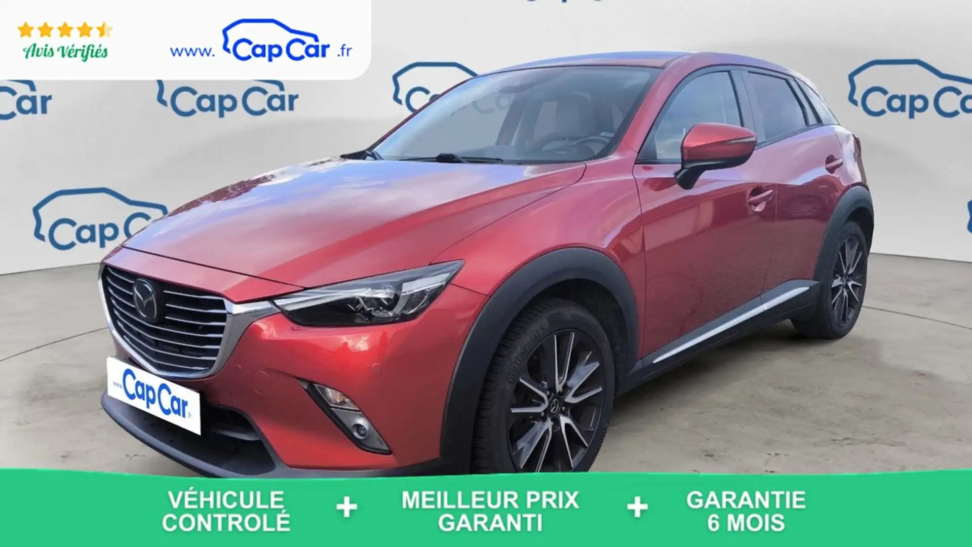 Mazda CX-3 2.0 Skyactiv-G 150 Selection - Automatique Rouge - 1