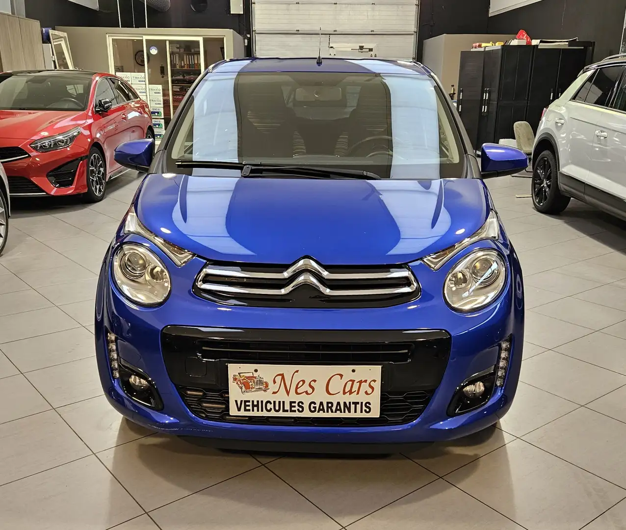 Citroen C1 1.0 VTi FEEL,CAMERA,JA 15,MIRRORLINK,GARANTIE 1 AN Bleu - 2