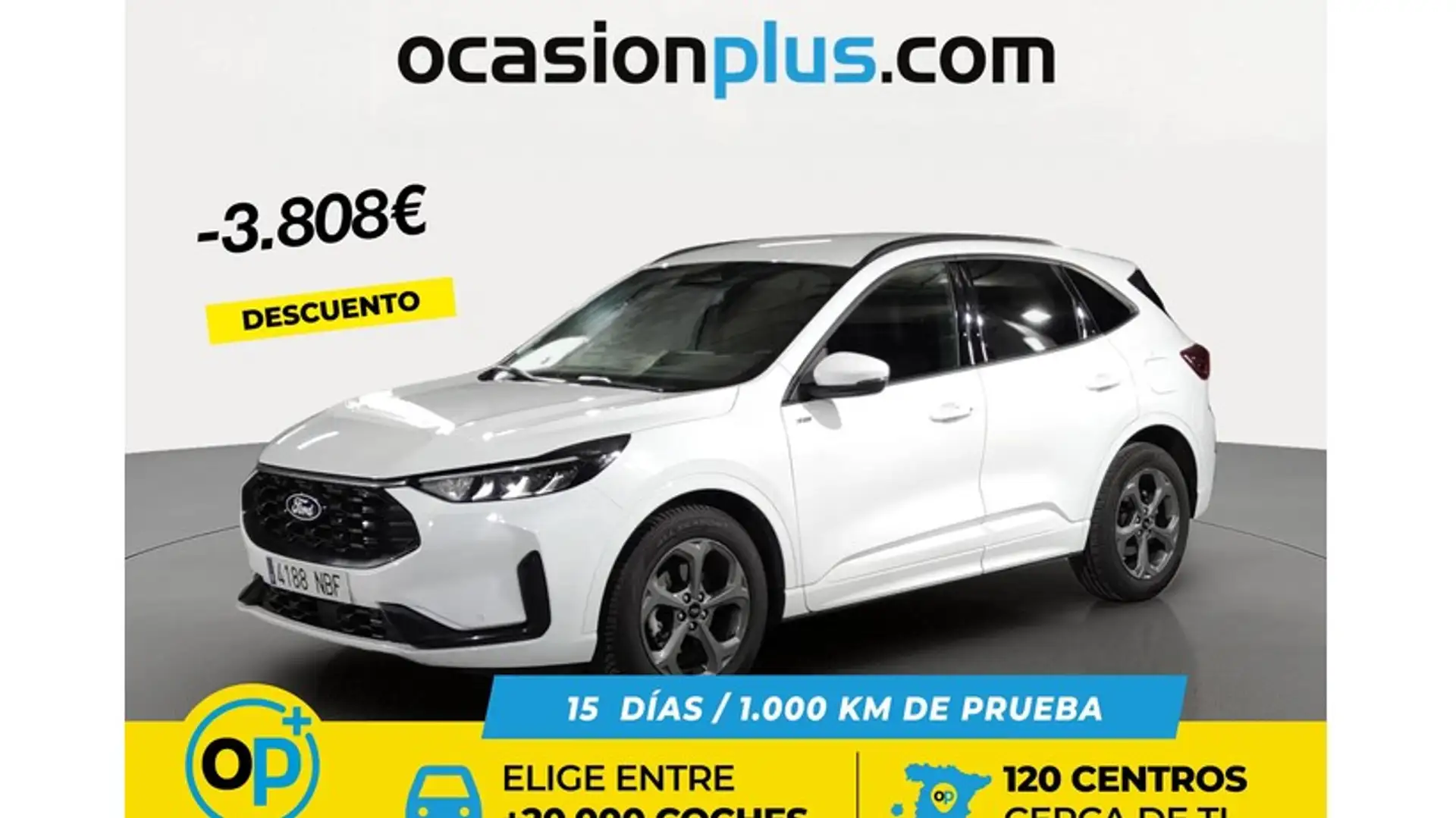 Ford Kuga 1.5 EcoBoost ST-Line FWD 150 Blanc - 1