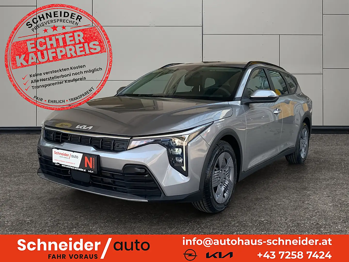 Kia K4 Kombi 1,0 TGDI Titan mit Winter Paket Silber - 1