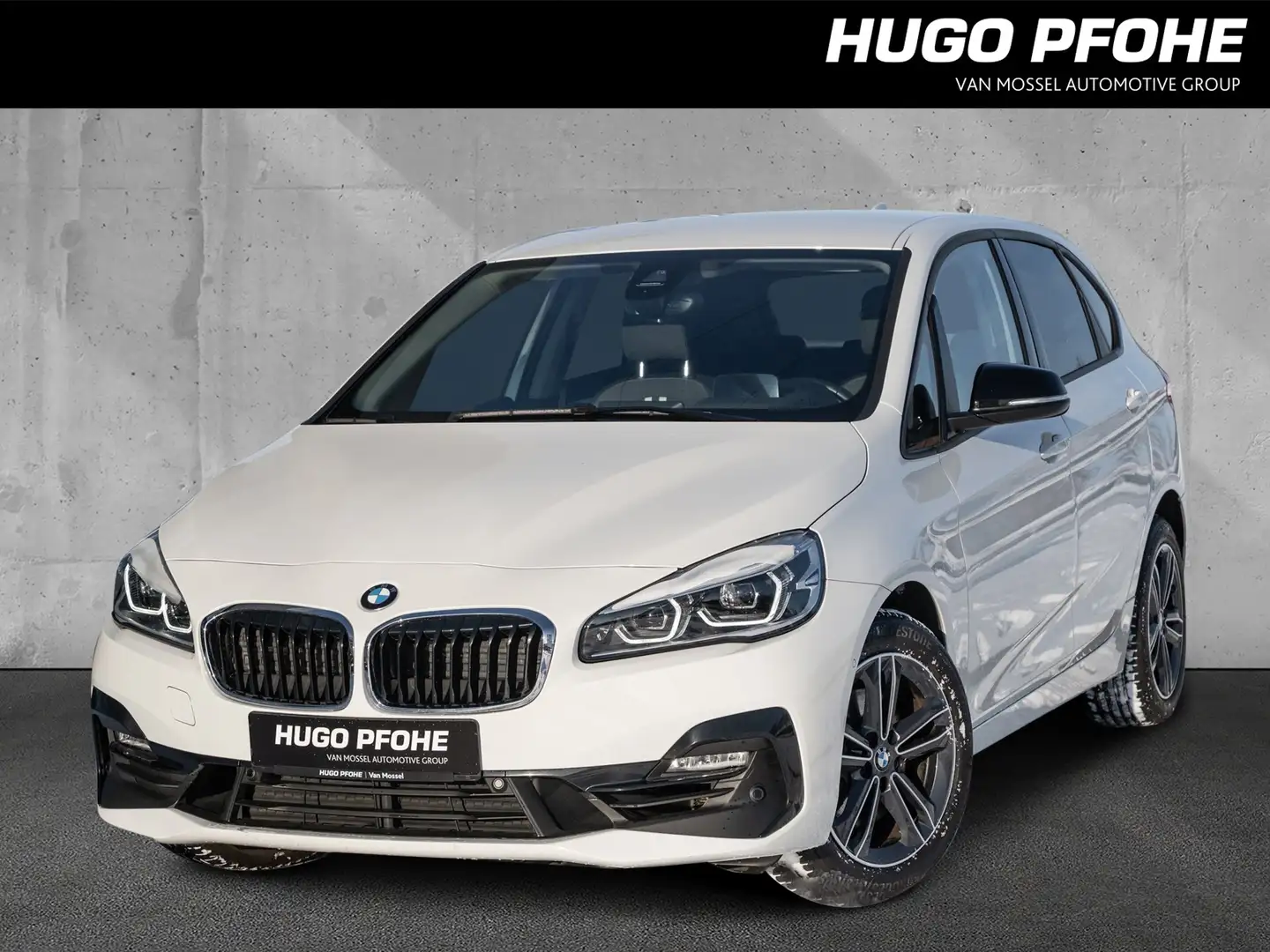 BMW 220 i Active Tourer Sport Line Weiß - 1