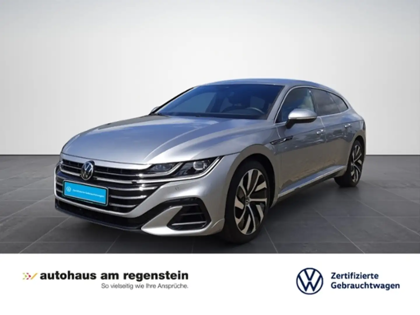 Volkswagen Arteon Shooting Brake 2.0TSI R-Line 4M Matrix/AHK/360° Silber - 1