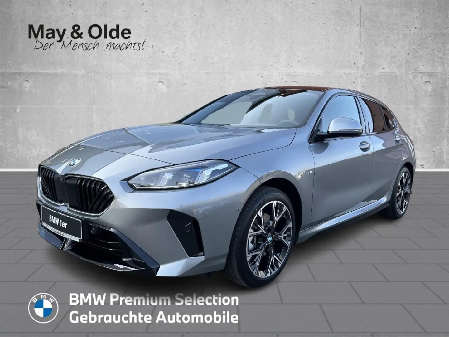 BMW 118 d M Sport HUD 360° ACC 18'' Adapt. LED Grau - 1