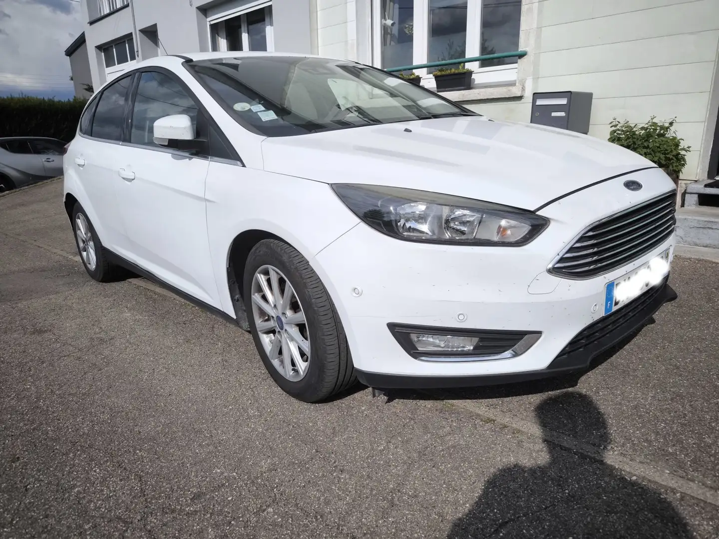 Ford Focus Focus 1.5 TDCi 120 TITANIUM Blanc - 1