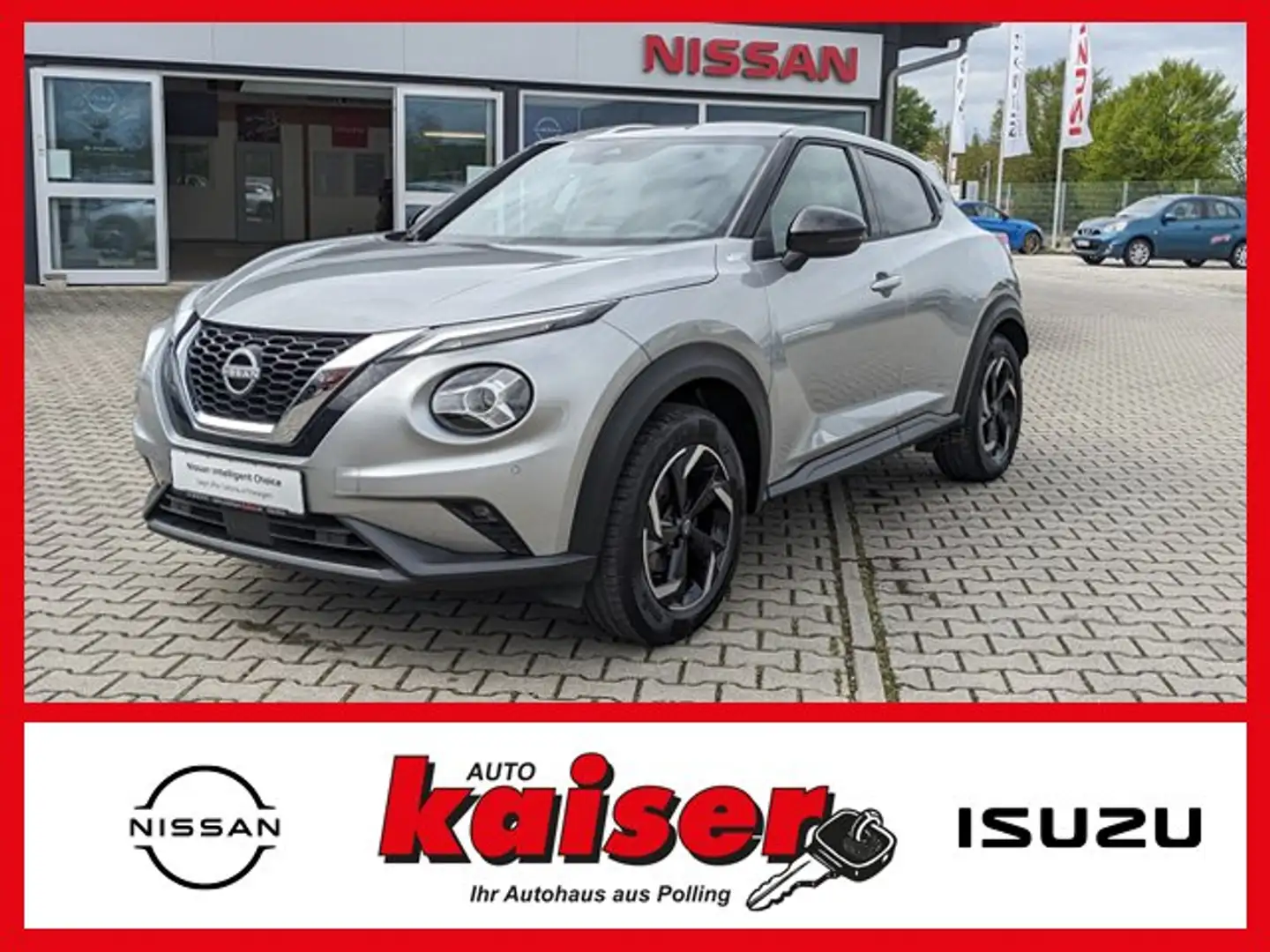 Nissan Juke 1.0 DIG-T N-Connecta Plateado - 1