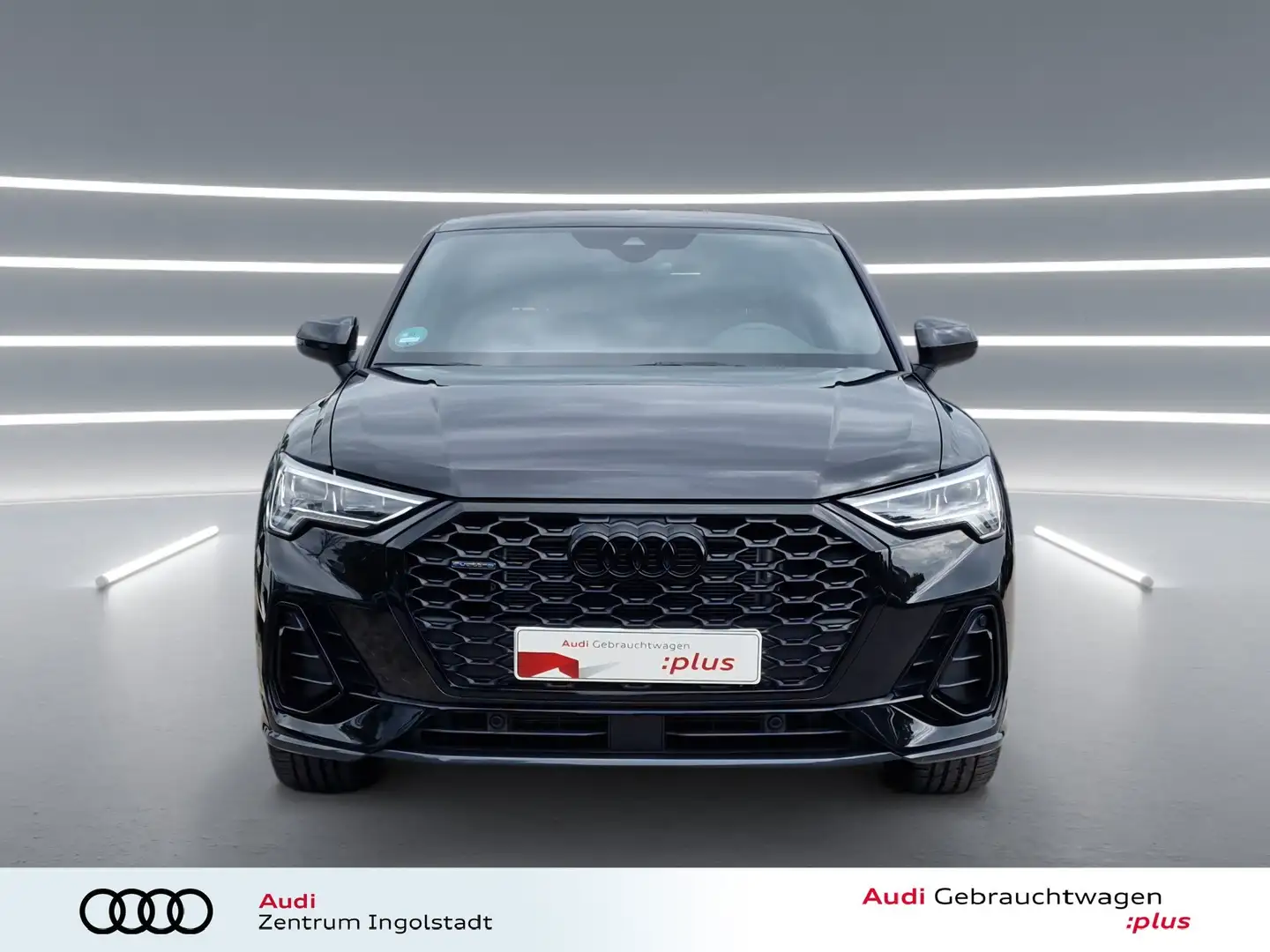 Audi Q3 Sportback 40 TDI qu 2x S line PANO LED AHK Schwarz - 2