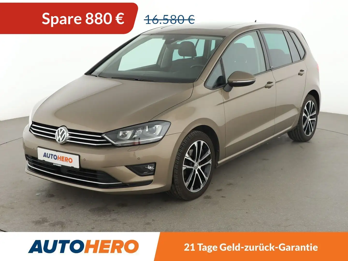 Volkswagen Golf Sportsvan 1.4 TSI Allstar BMT Aut.*XENON*NAVI*TEMPO*PDC*SHZ* Braun - 1