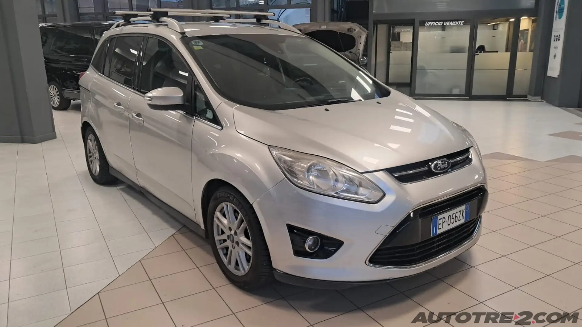 Ford C-Max C-MAX 7 1.6 TDCI 115 TITANIUM Argento - 1