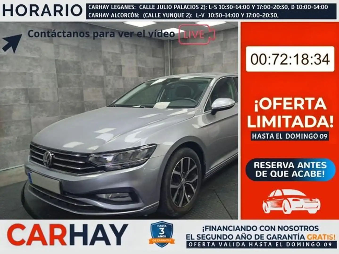 Volkswagen Passat Executive 2.0 TDI 110kW (150CV) Gris - 1