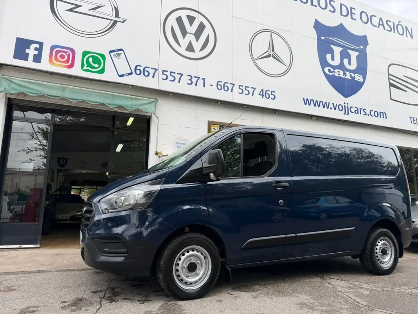 Ford Transit Custom Van 2.0 TDCI 77kW 280 L1 Ambiente Azul - 1