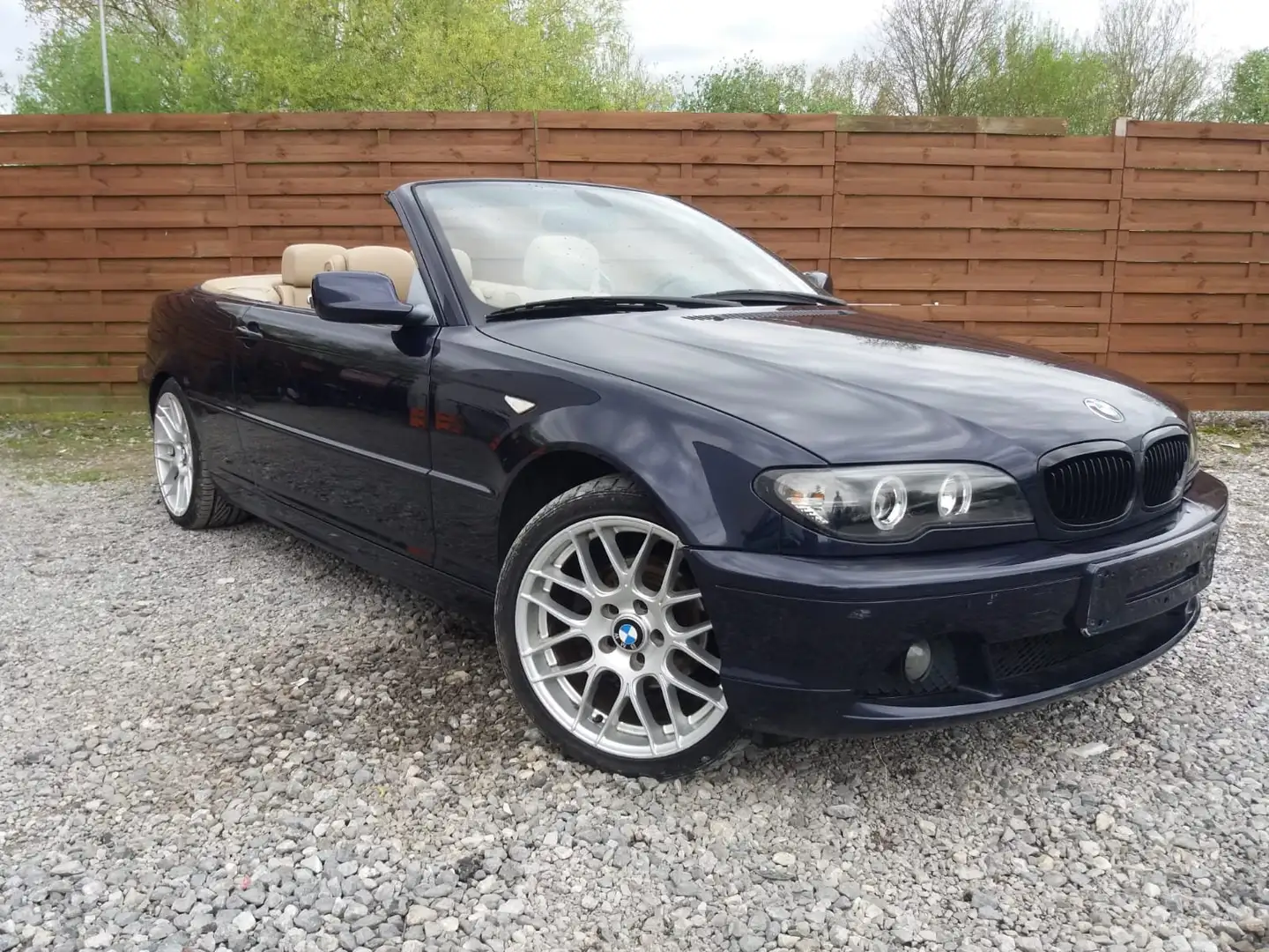 BMW 318 Ci👉163082km👈AIRCO❄️CUIR🐮 +hard top Noir - 1