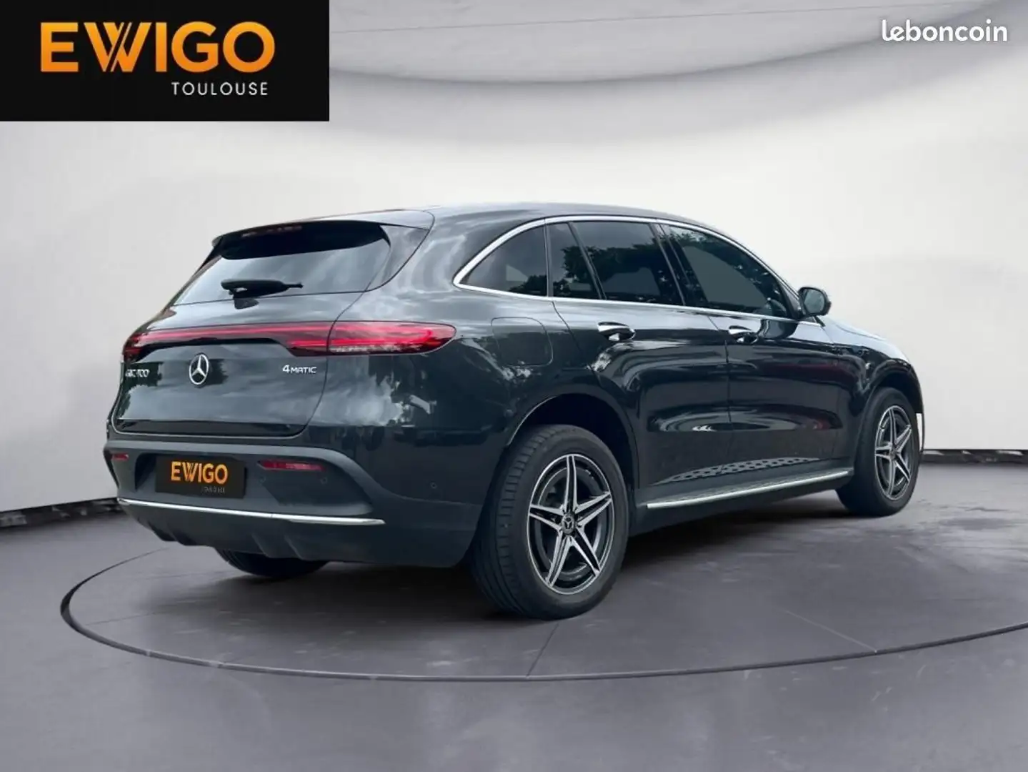 Mercedes-Benz EQC 400 Mercedes 400 ELECTRIC 410 197PPM 80KWH AMG LINE 4M Gris - 2