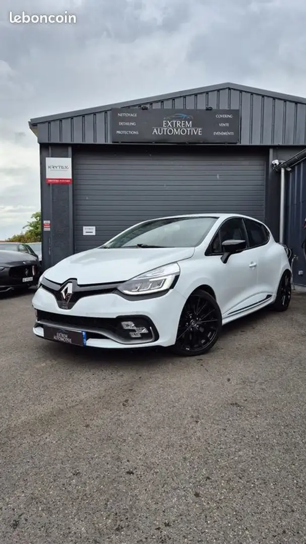 Renault Clio 1.6i 220ch trophy Bianco - 1