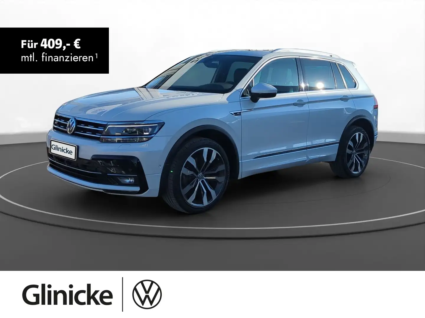 Volkswagen Tiguan 2.0 TDI Highline 4Motion R-line Dynaudio Weiß - 1