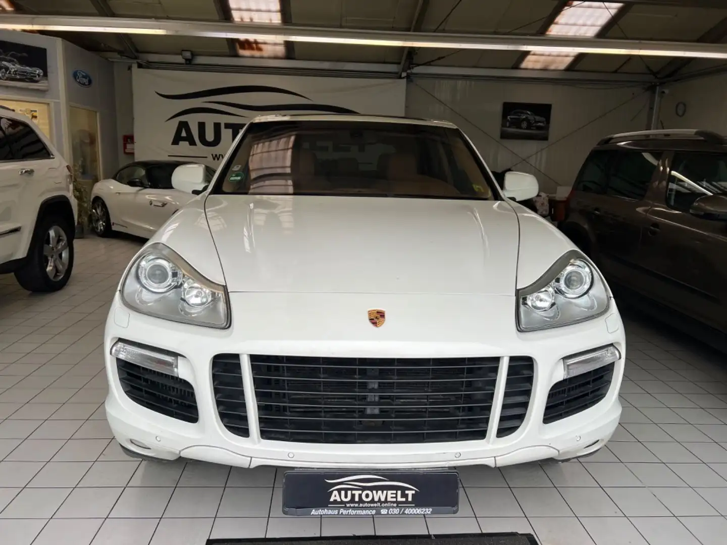 Porsche Cayenne Turbo S 4.8l 500ps*TÜVneu*Service*Top* Weiß - 2