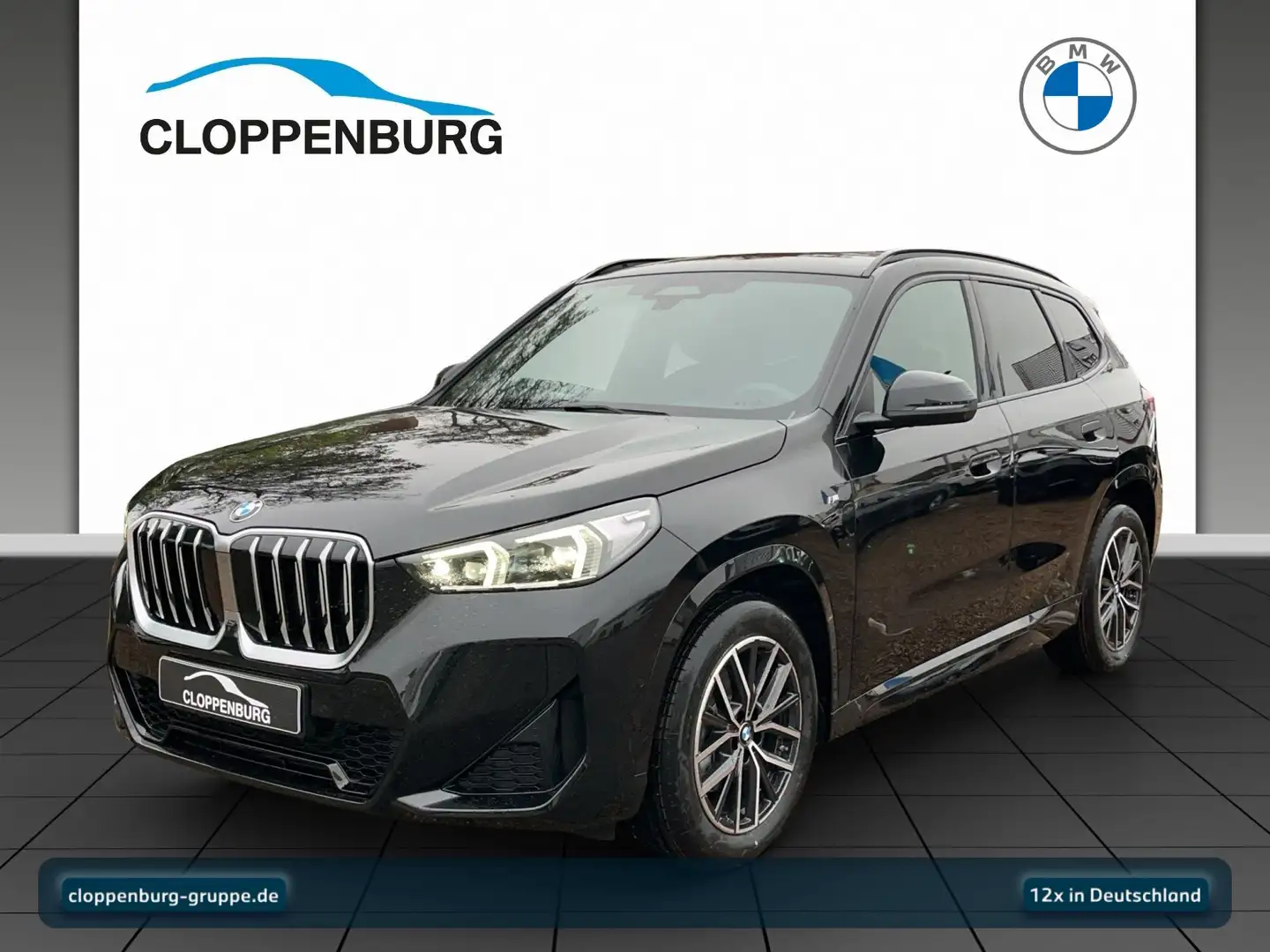 BMW X1 sDrive18i SAV M Sportpaket Head-Up+AHK+Navi Schwarz - 1