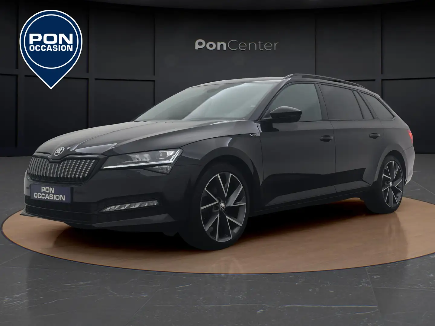 Skoda Superb Combi 1.4 TSI iV Sportline Business | Navigatie | Zwart - 1