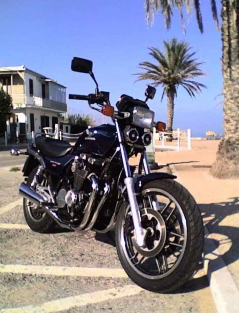 Honda CB 650 Nighthawk Bleu - 1