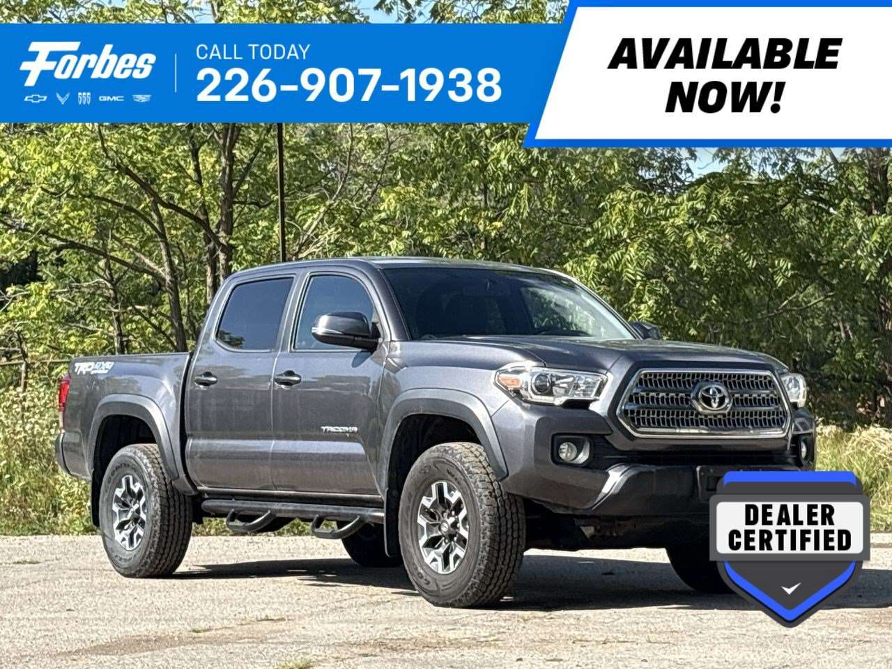 2017 Toyota Tacoma TRD Off Road | NAVIGATION | DUAL ZONE CLIMATE | HE