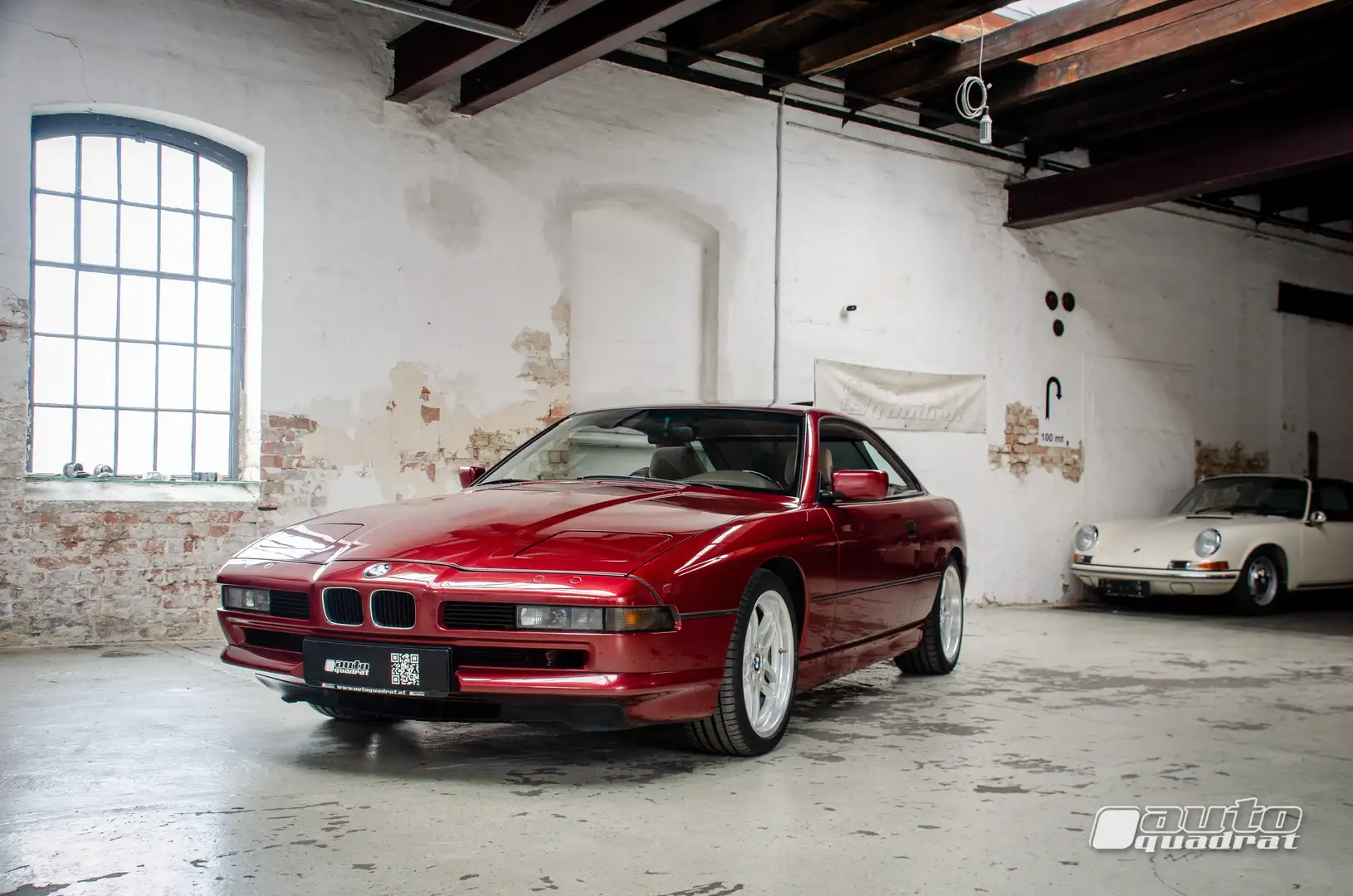 BMW 850 V12 aus zweiter Hand mit Servicehistorie Kırmızı - 2