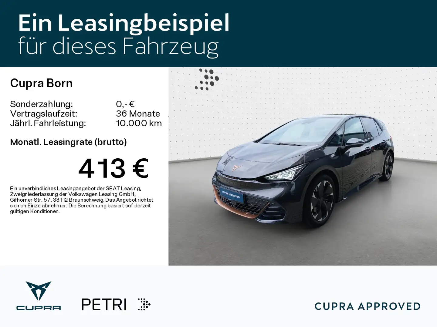 CUPRA Born *NAVI*360*SHZ*ACC*LED*Privacy*Keyless* Grau - 2