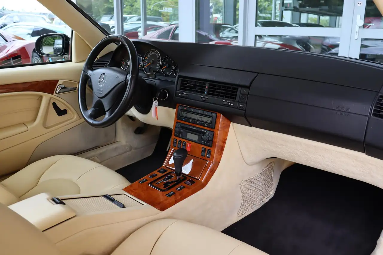 Mercedes-Benz SL 320 3.2 V6 / NAPPA-HELIOS / Verdeck schwarz, foto 11