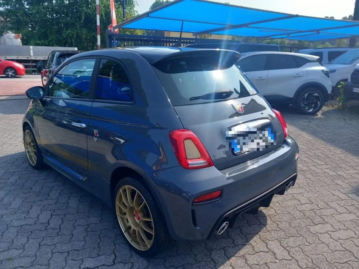 Abarth 595 1.4 Turbo T-Jet 145 CV Grigio - 2