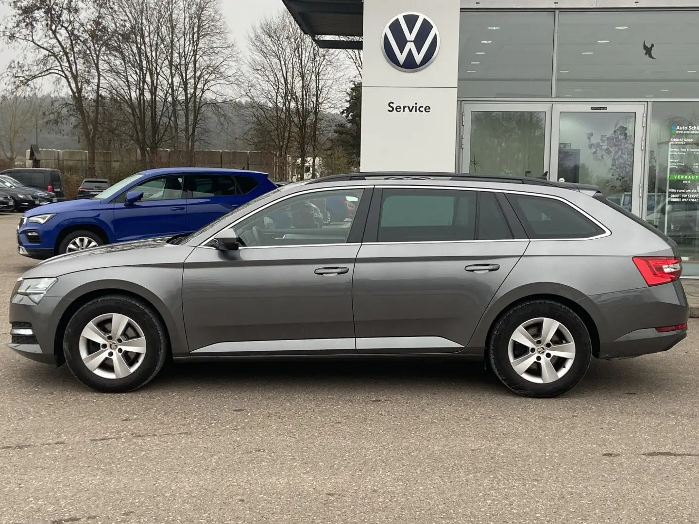 Skoda Superb Combi 1.5 TSI DSG AHK+NAVI+LED+SMART-LINK Grau - 2