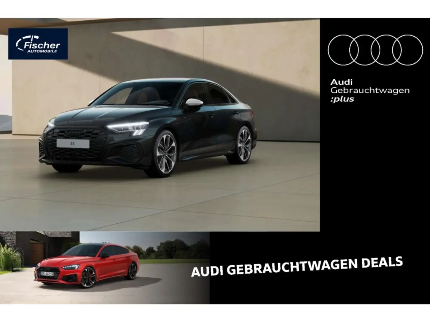 Audi S3 Limousine TFSI quattro 19''/NAV/Matrix/Virt+ Schwarz - 1