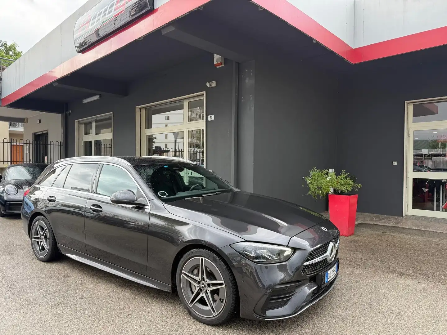 Mercedes-Benz C 300 C 300 D MILD HYBRID SW AMG PREMIUM PLUS Szary - 1