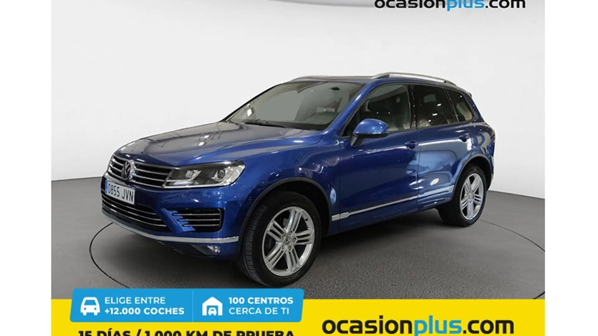 Volkswagen Touareg 3.0TDI V6 BMT R-Line 150kW Tiptronic Blauw - 1